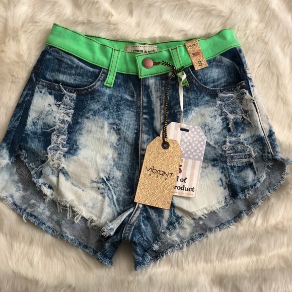 ACID WASH SHORTS BUNDLE SHORTS - Picture 7 of 8